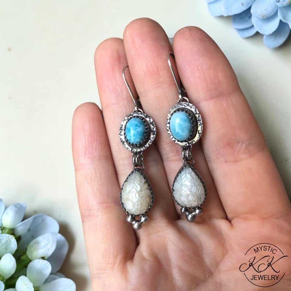Treasures of Lemuria - earrings - Image 2