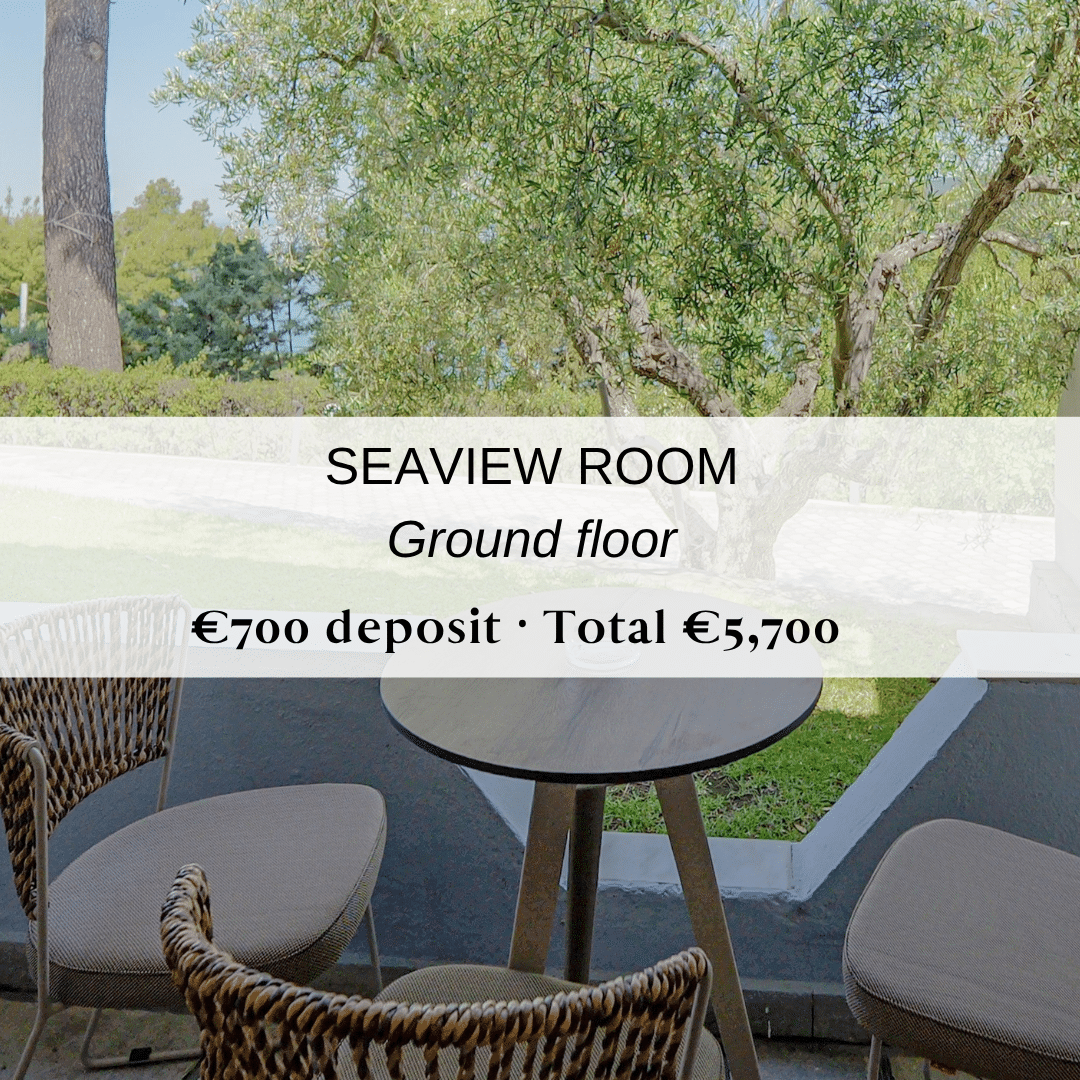 Greece Retreat 2027 - Seaview Room ground floor